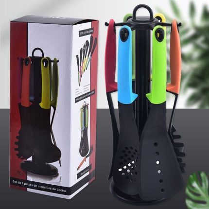 Full silicon spoon with hanger