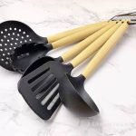 Silicon set with wooden handle - Image 4