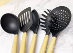 Silicon set with wooden handle - Image 2