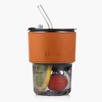 Slub cup with straw - Image 2