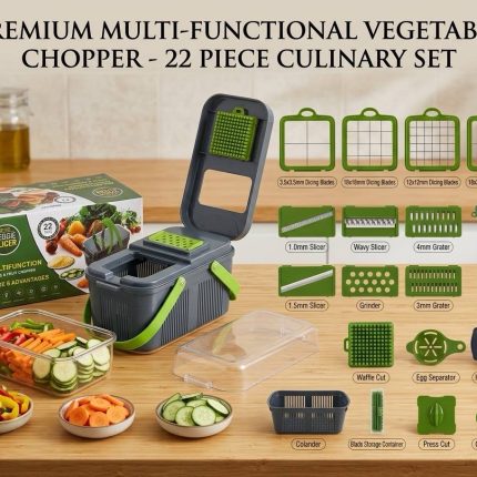 22 pieces vegetable cutter
