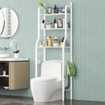Bathroom and toilet rack