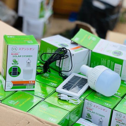 Sx solar rechargeable bulb / lamp