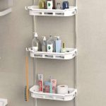 3 step multipurpose bathroom / toilet rack
