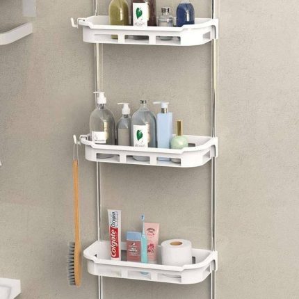 3 step multipurpose bathroom / toilet rack