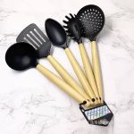 Silicon set with wooden handle - Image 3