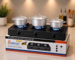 Boscon 3 face gas burner nonstick - Image 2