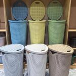 Laundry basket exotic