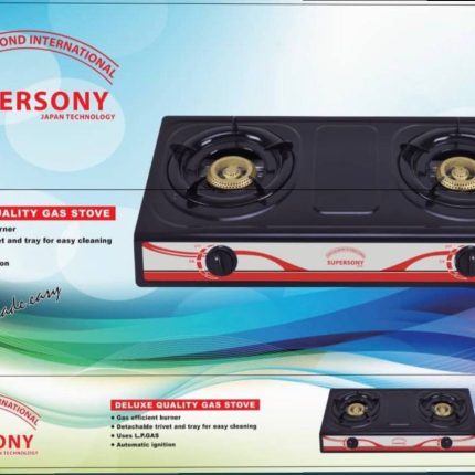 Supersony nonstick gas burner